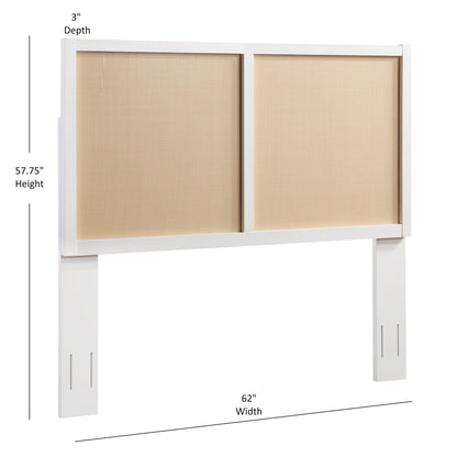 Barkley - Cane Headboard With Adjustable Height - The Sleep Loft - Online Mattress Showroom NYC