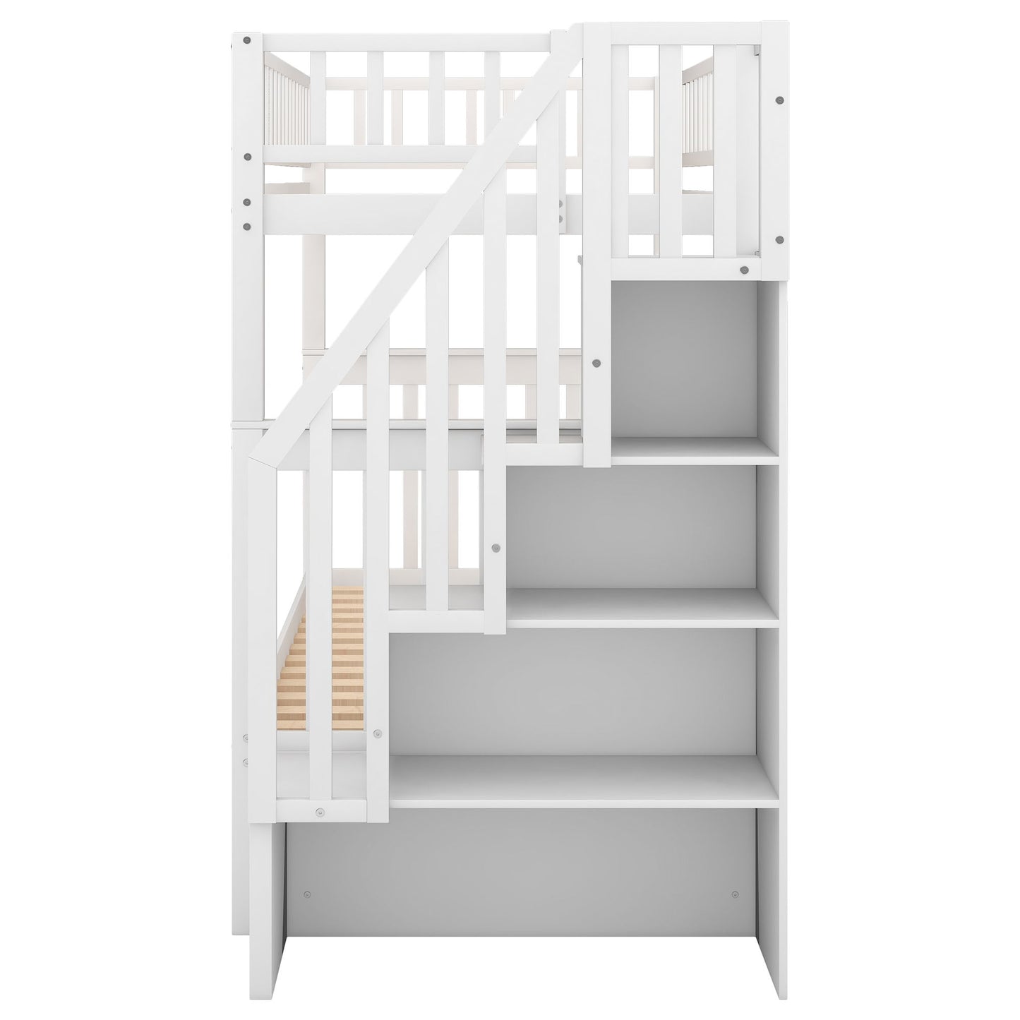 Bunk Bed With Staircase - The Sleep Loft - Online Mattress Showroom NYC