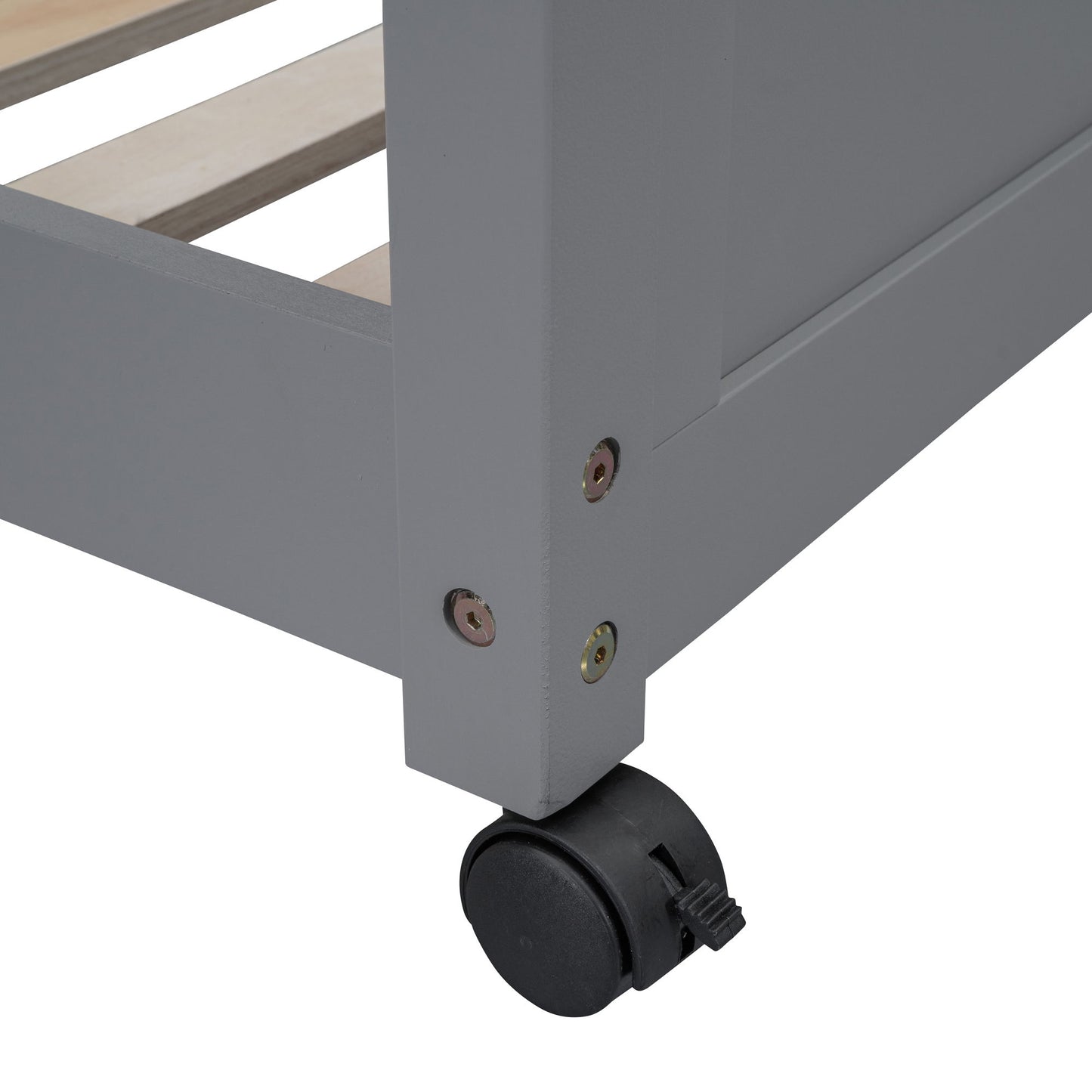 Full Over Full Bunk Bed With Desk - The Sleep Loft - Online Mattress Showroom NYC