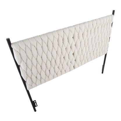 Braided Matisse - Stylish Upholstery Headboard - The Sleep Loft - Online Mattress Showroom NYC