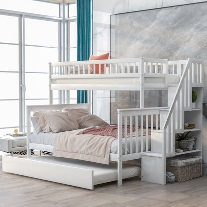 Bunk Bed With Staircase - The Sleep Loft - Online Mattress Showroom NYC