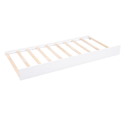 Daybed With 2 Trundles, 3 Storage Cubbies, Built In USB Charging Light - The Sleep Loft - Online Mattress Showroom NYC