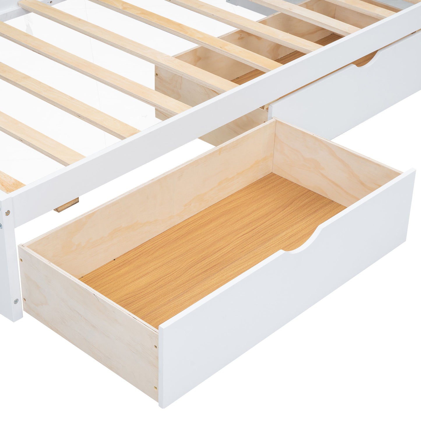 Daybed With 2 Storage Drawers, Storage Cabinets, USB Ports - The Sleep Loft - Online Mattress Showroom NYC