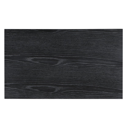 Danielle - 2 Drawer Nightstand With Knobs - Black - The Sleep Loft - Online Mattress Showroom NYC