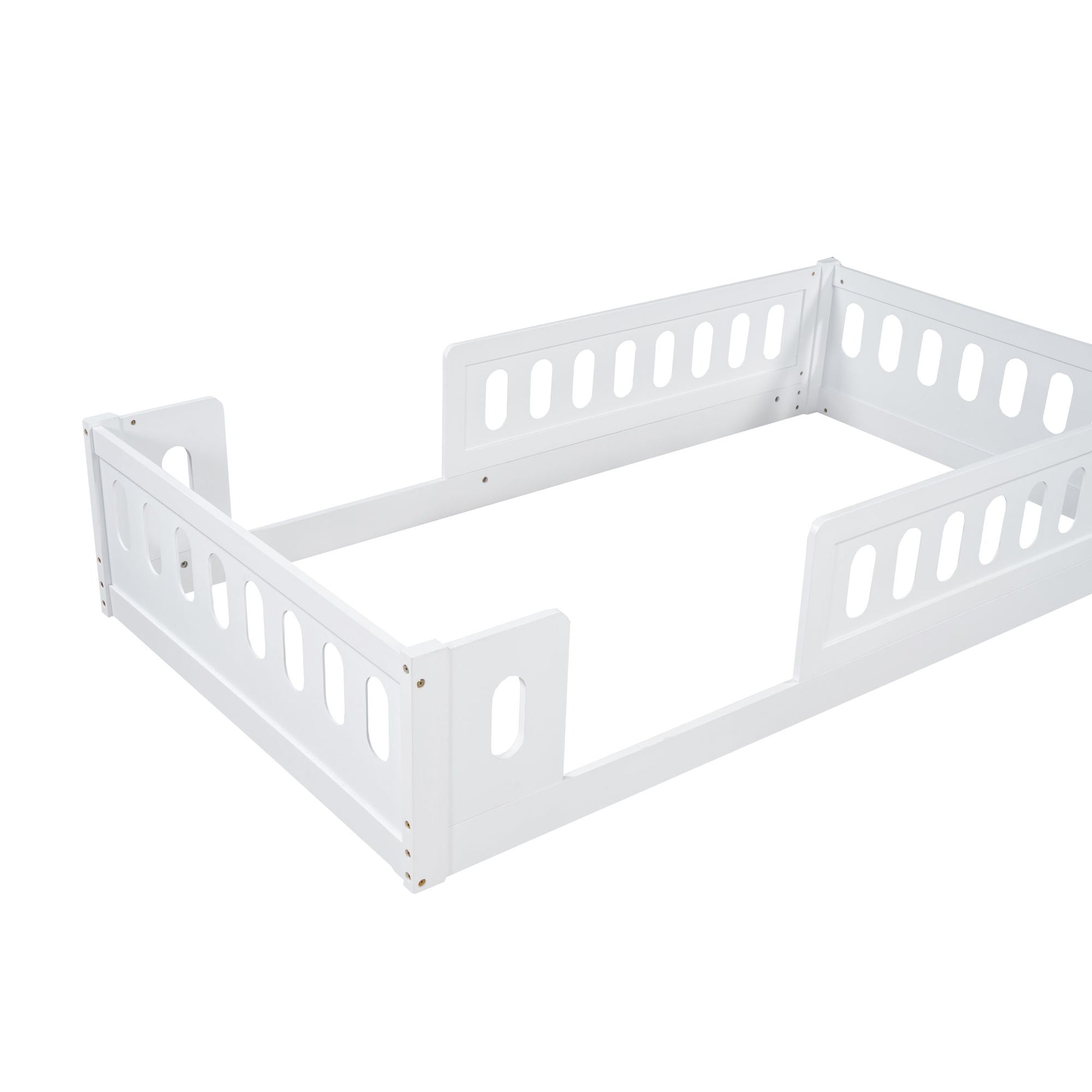 Platform Bed With Guardrail - The Sleep Loft - Online Mattress Showroom NYC