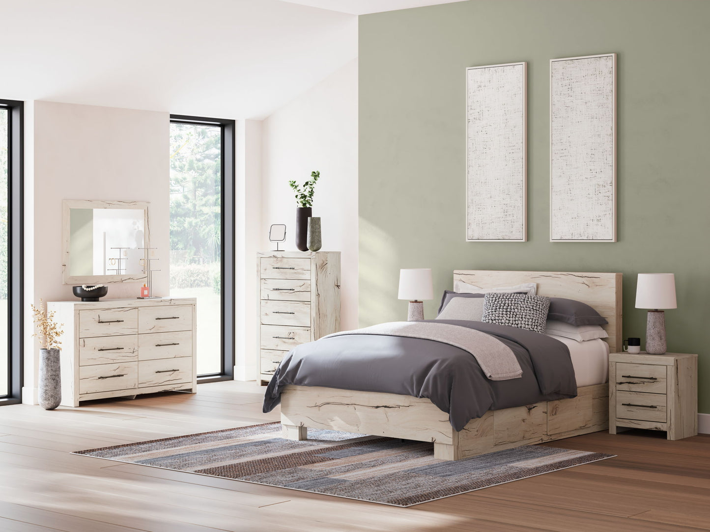 Lawroy - Panel Bed With Storage - The Sleep Loft - Online Mattress Showroom NYC