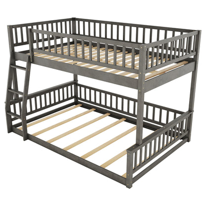 Bunk Bed With Ladder And Guardrails - The Sleep Loft - Online Mattress Showroom NYC