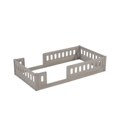 Platform Bed With Guardrail - The Sleep Loft - Online Mattress Showroom NYC