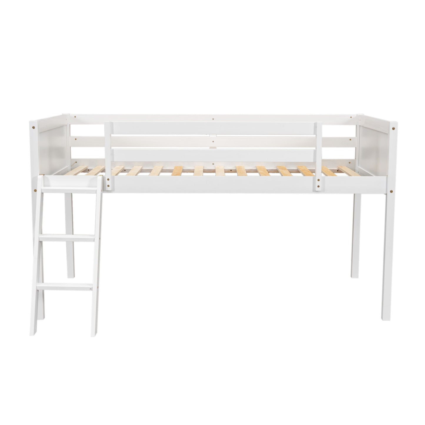 Low Loft Bed With Adjustable Ladder - The Sleep Loft - Online Mattress Showroom NYC