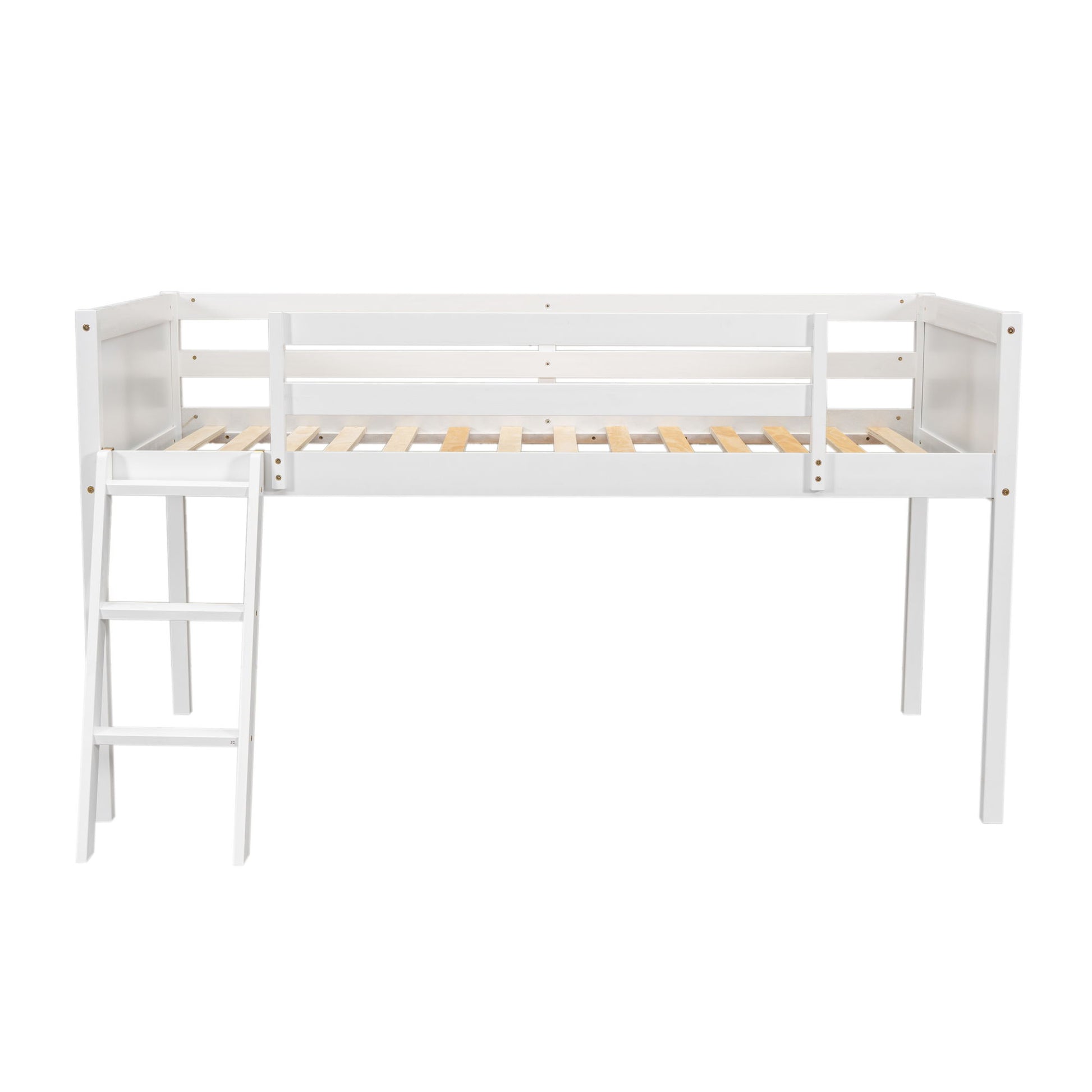 Low Loft Bed With Adjustable Ladder - The Sleep Loft - Online Mattress Showroom NYC