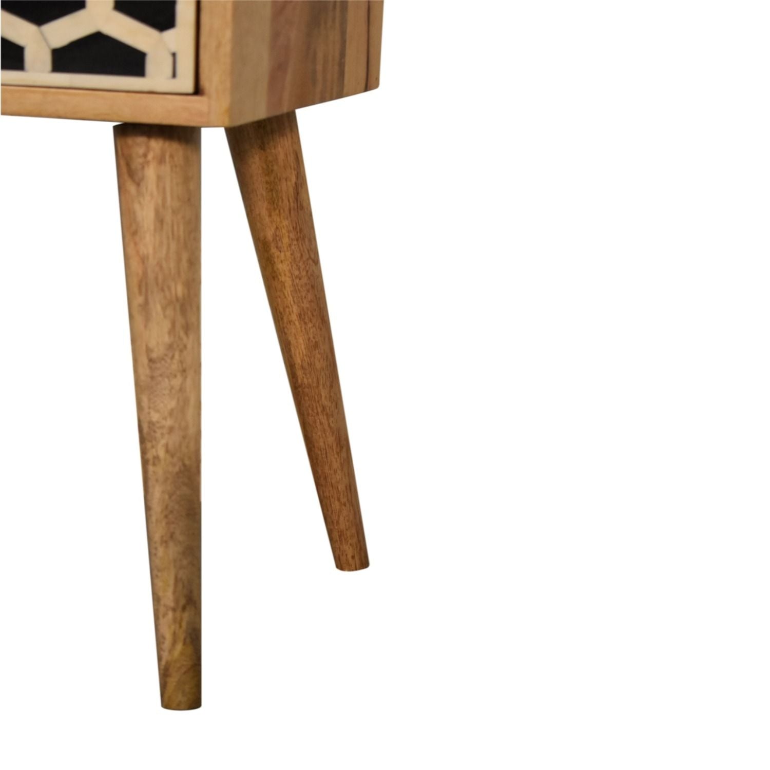 Inlay Bone Inlay Drawer Nightstand - The Sleep Loft - Online Mattress Showroom NYC