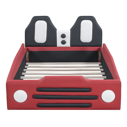 High Quality Race Car Shaped Platform Bed & Wheels - The Sleep Loft - Online Mattress Showroom NYC