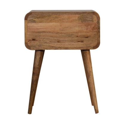 Mini Woven Nightstand - Oak - The Sleep Loft - Online Mattress Showroom NYC