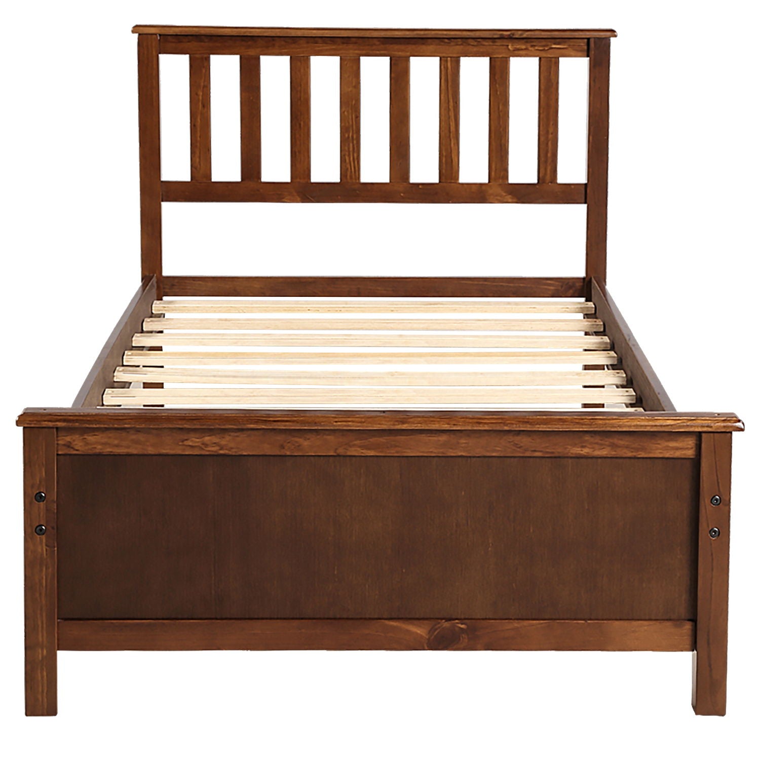 Platform Bed With Headboard, Footboard And Wood Slat Support - The Sleep Loft - Online Mattress Showroom NYC