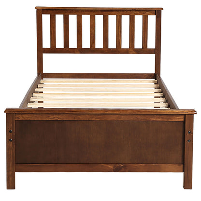 Platform Bed With Headboard, Footboard And Wood Slat Support - The Sleep Loft - Online Mattress Showroom NYC