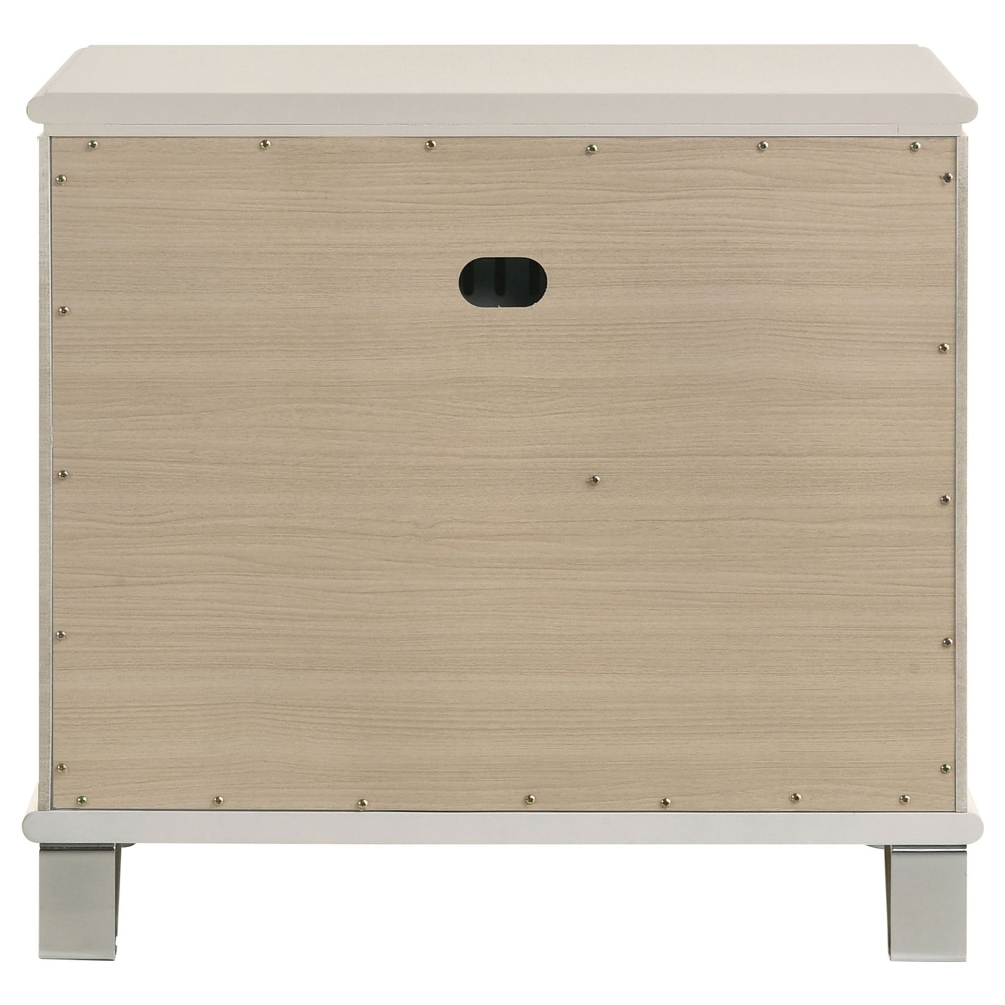 Gwendolyn - 2 Drawer Nightstand - White - The Sleep Loft - Online Mattress Showroom NYC