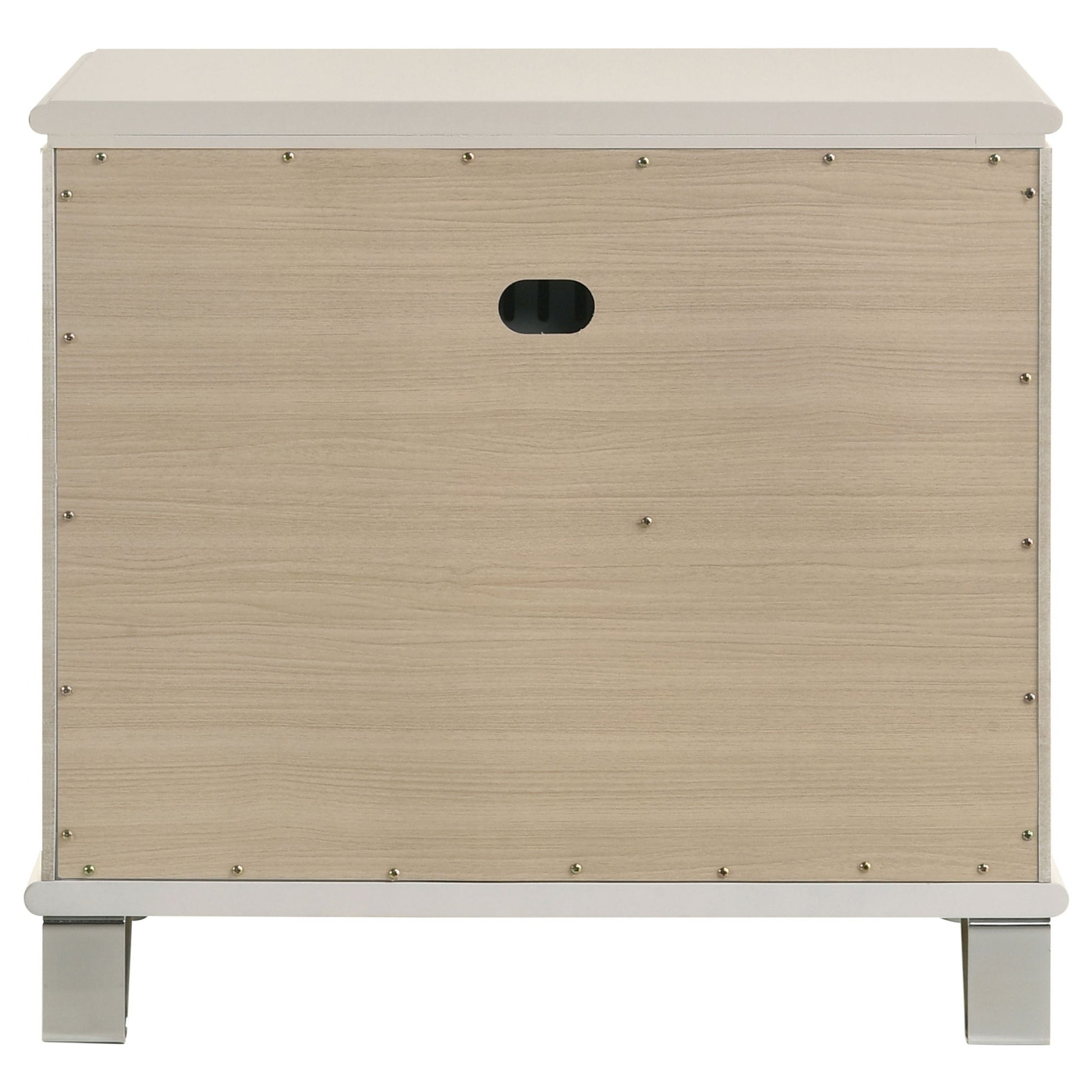 Gwendolyn - 2 Drawer Nightstand - White - The Sleep Loft - Online Mattress Showroom NYC