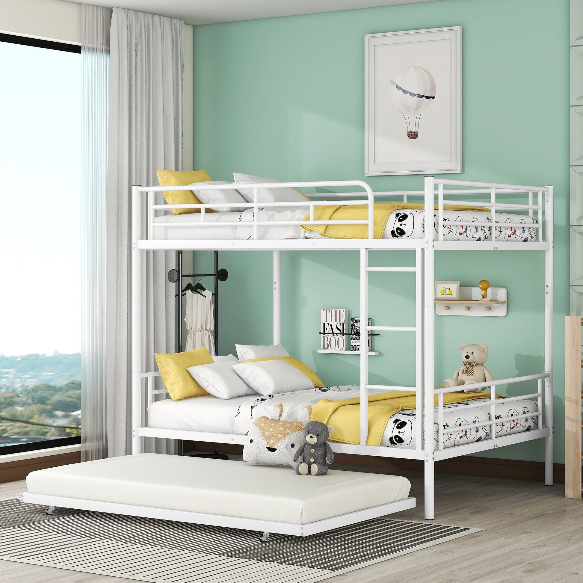 Steel Construction Bunk Bed - The Sleep Loft - Online Mattress Showroom NYC