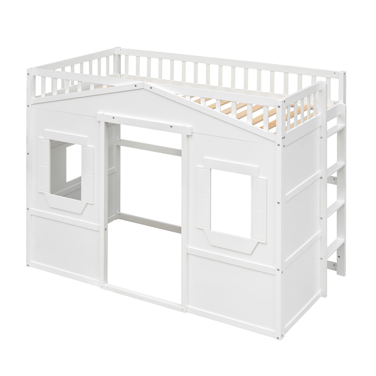 House Loft Bed With Ladder - The Sleep Loft - Online Mattress Showroom NYC