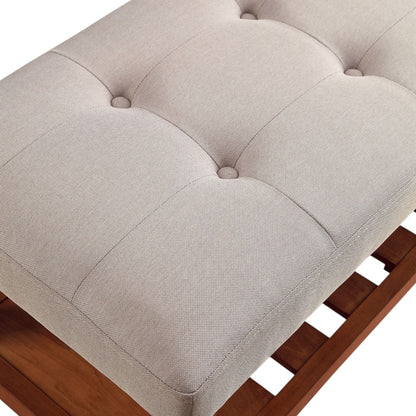Charla - Upholstered Bench - The Sleep Loft - Online Mattress Showroom NYC