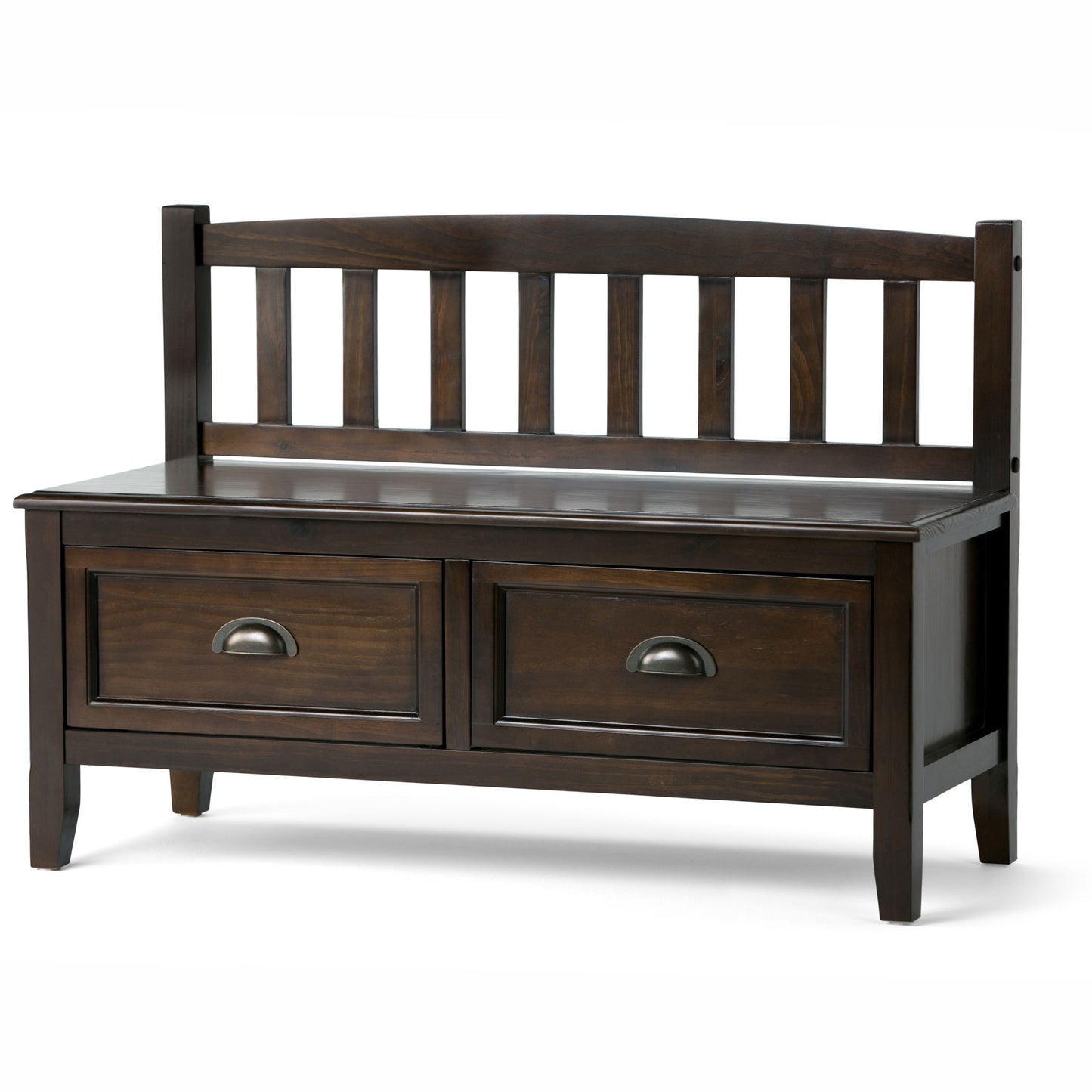 Burlington - Entryway Storage Bench With Drawers - The Sleep Loft - Online Mattress Showroom NYC