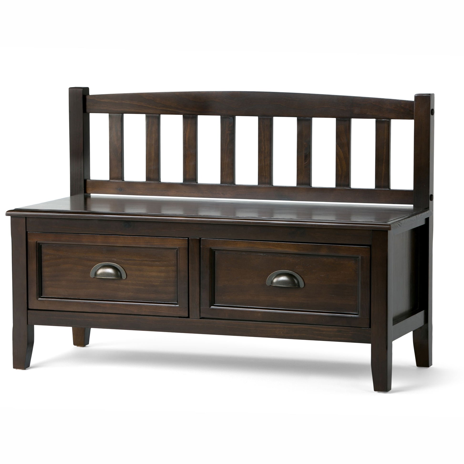 Burlington - Entryway Storage Bench With Drawers - The Sleep Loft - Online Mattress Showroom NYC
