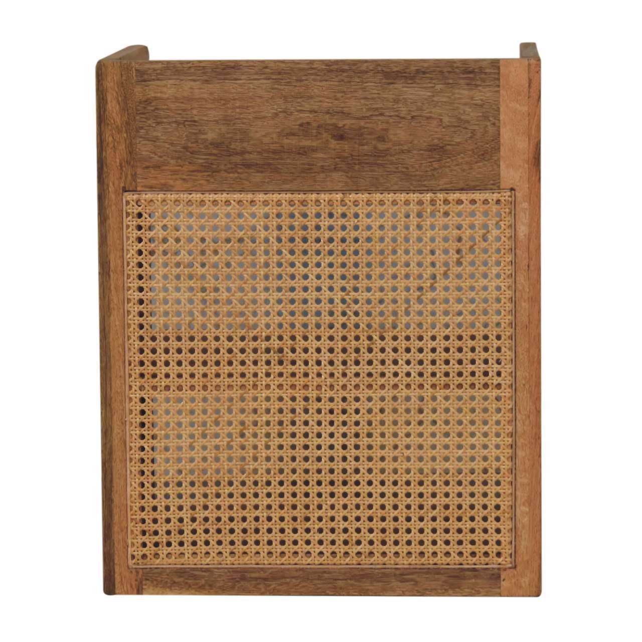 Larissa - T Bar Open Bedside Table - Oak - The Sleep Loft - Online Mattress Showroom NYC