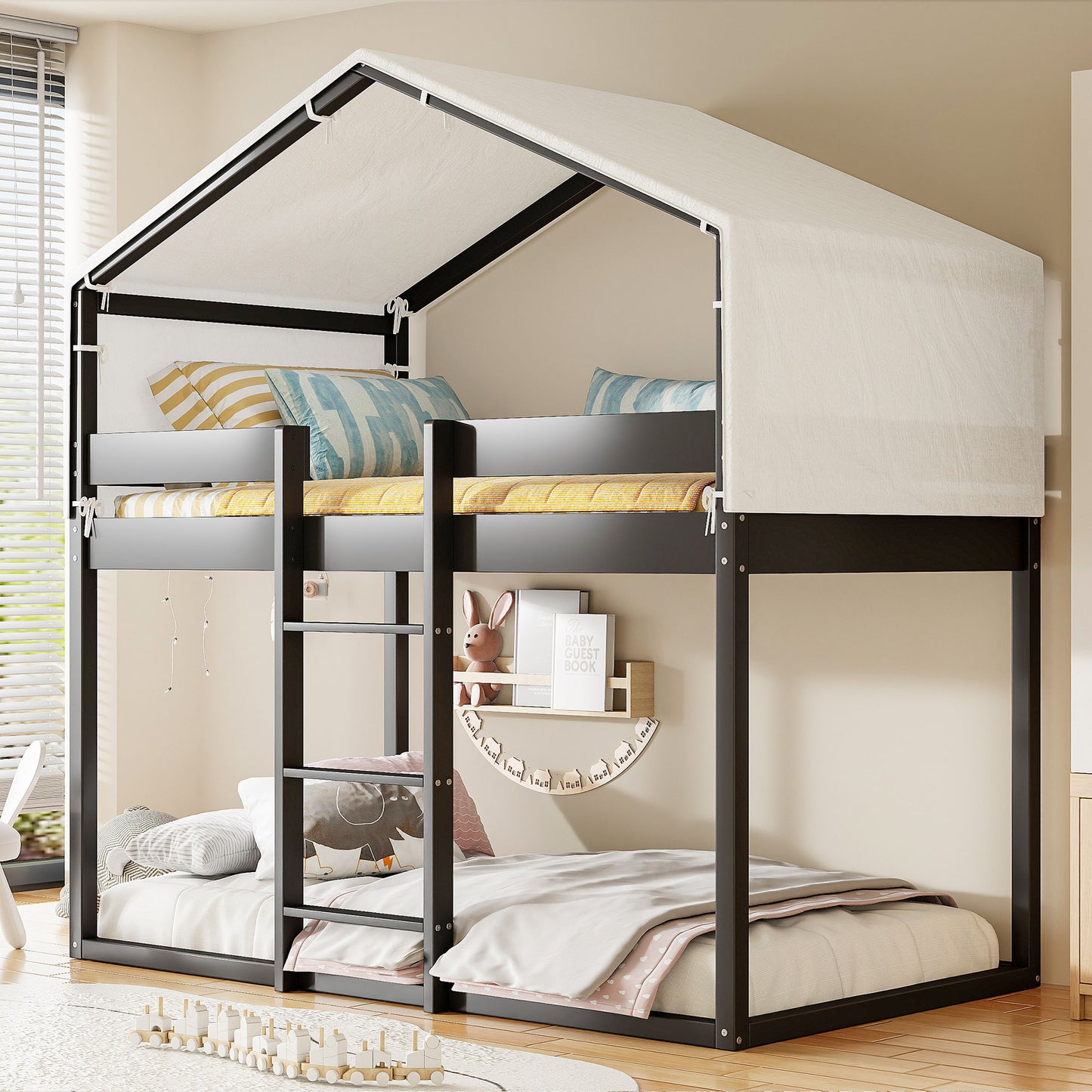 Bunk Bed With Tent - The Sleep Loft - Online Mattress Showroom NYC