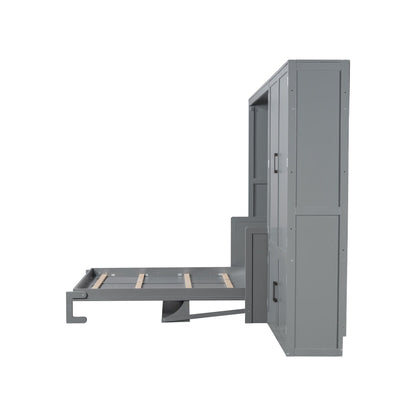 Murphy Elegant Wall Bed With Closet - The Sleep Loft - Online Mattress Showroom NYC