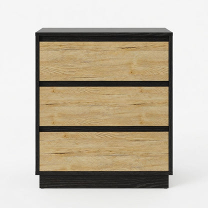 3 Drawer Nightstand, Bedroom Side Table