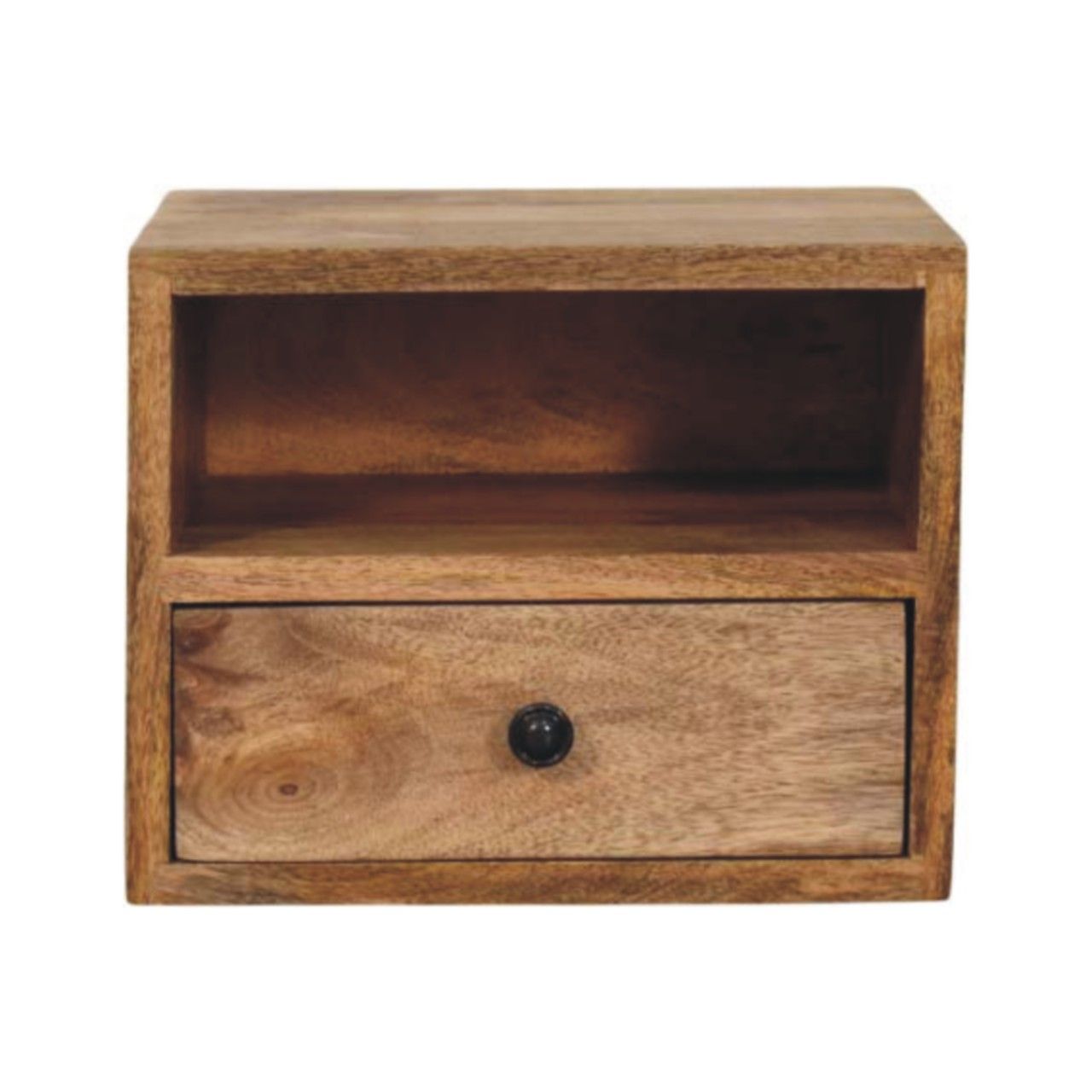 Solis - 1 Drawer Wall Mounted Nightstand - The Sleep Loft - Online Mattress Showroom NYC