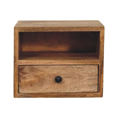 Solis - 1 Drawer Wall Mounted Nightstand - The Sleep Loft - Online Mattress Showroom NYC