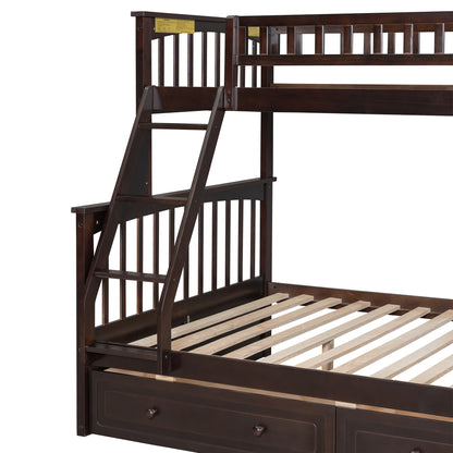 Bunk Bed With Drawers, Convertible Storage Bed - The Sleep Loft - Online Mattress Showroom NYC