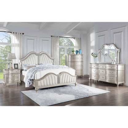Evangeline - 3 Drawer Nightstand - Oak - The Sleep Loft - Online Mattress Showroom NYC