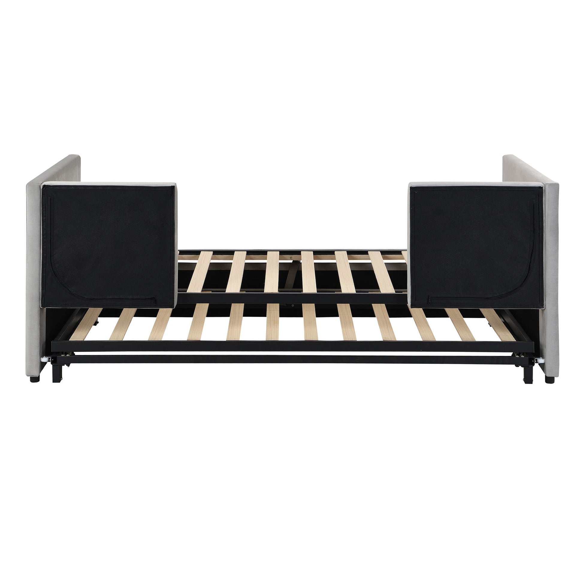 Twin Size Upholstered Daybed With Pop Up Trundle - The Sleep Loft - Online Mattress Showroom NYC