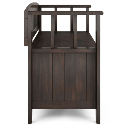 Acadian - Entryway Storage Bench, Handcrafted - The Sleep Loft - Online Mattress Showroom NYC
