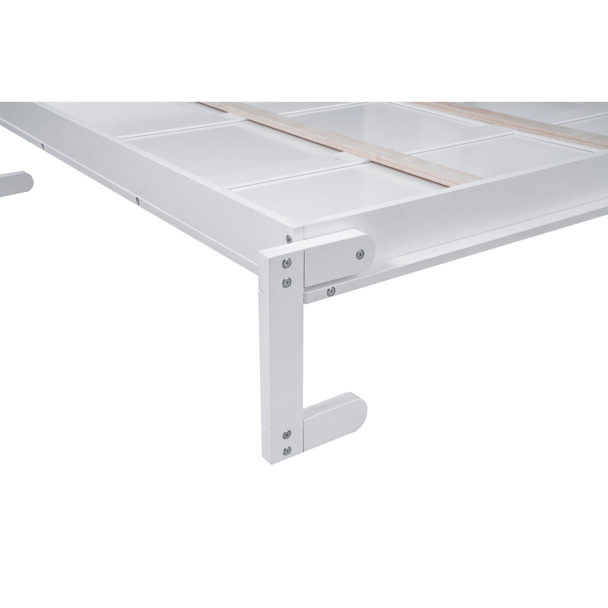 Wall Murphy Bed With Shelves And LED Lights - The Sleep Loft - Online Mattress Showroom NYC