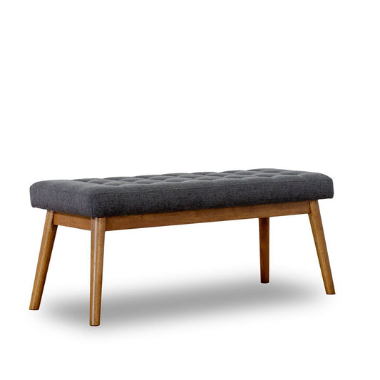 Delilah - Modern Bench - Gray - The Sleep Loft - Online Mattress Showroom NYC