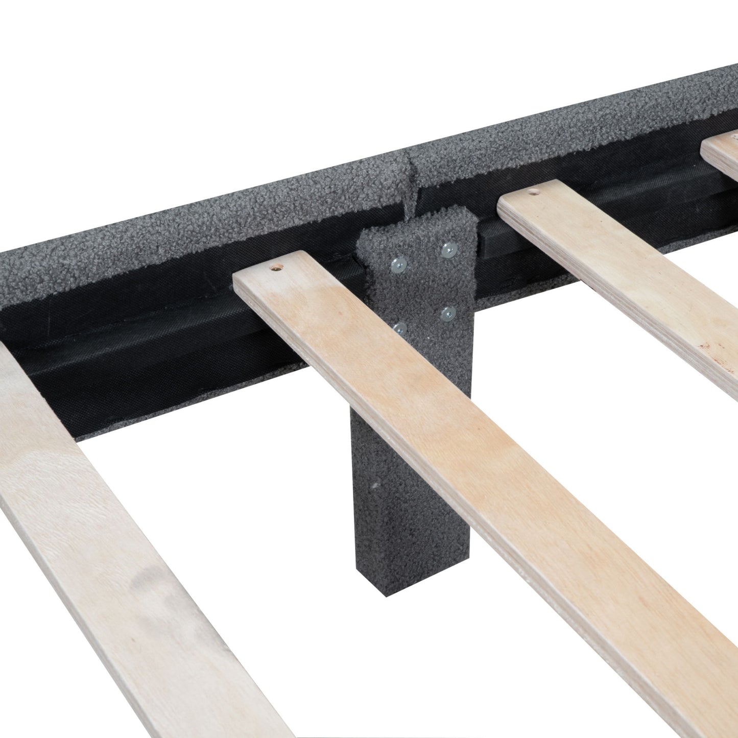 Upholstered Platform Bed With Drawer - The Sleep Loft - Online Mattress Showroom NYC