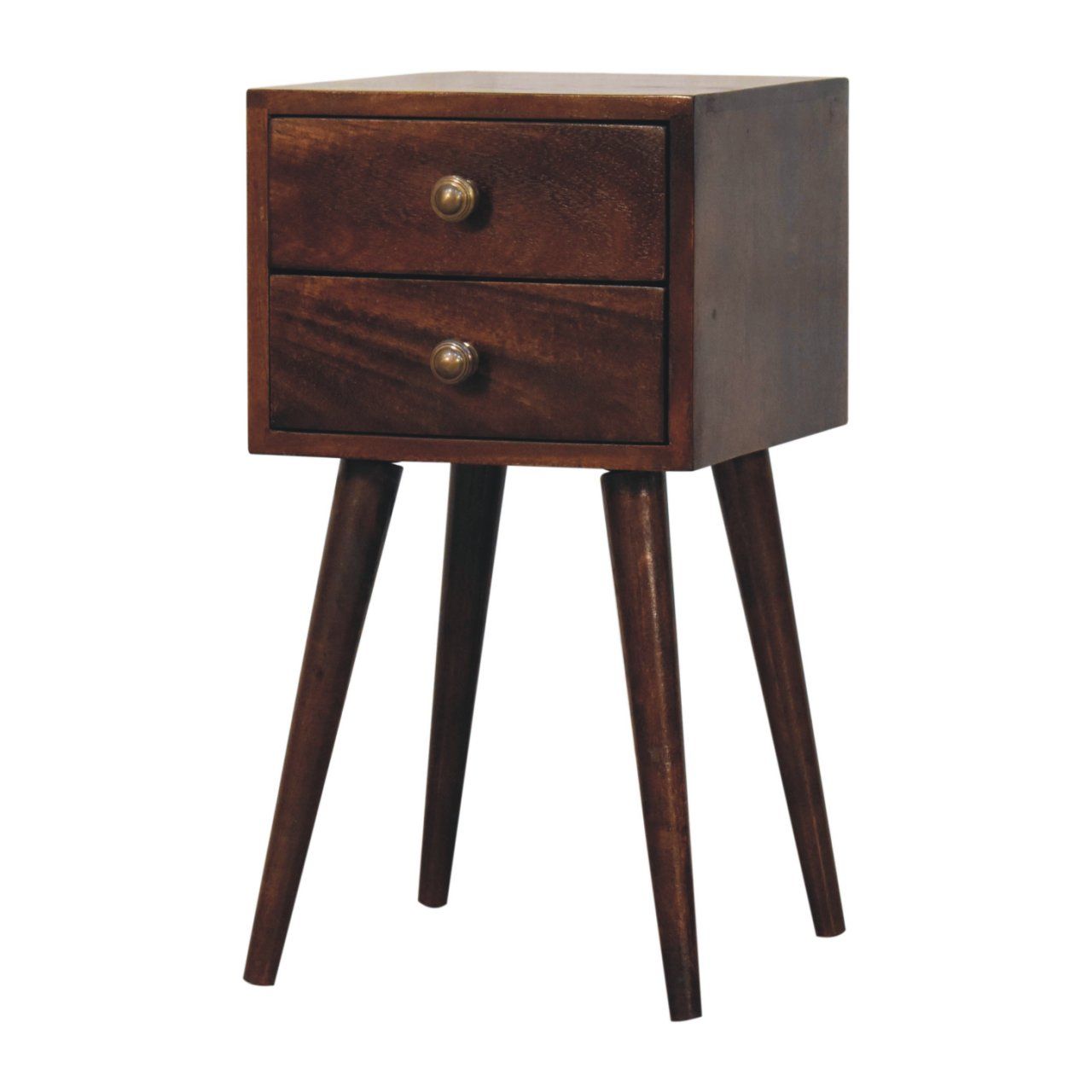 Solid Wood Mini Nightstand - The Sleep Loft - Online Mattress Showroom NYC