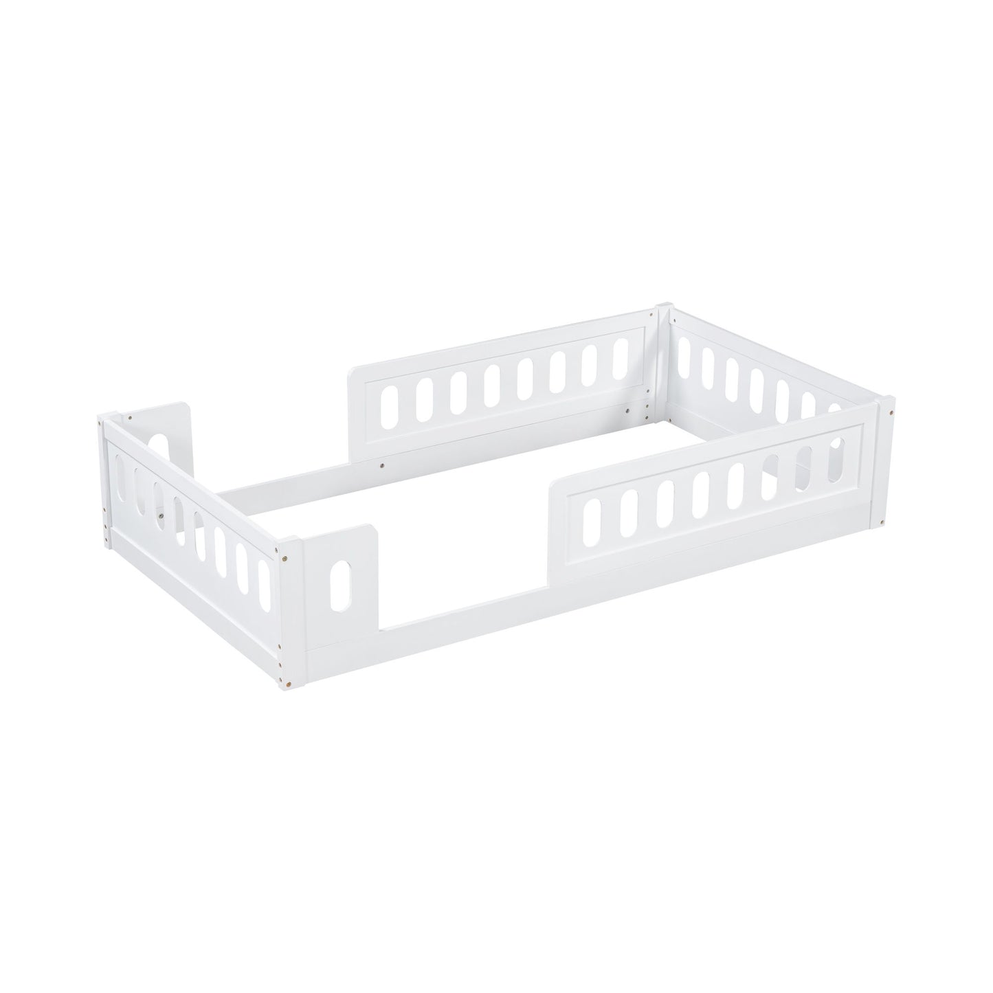 Platform Bed With Guardrail - The Sleep Loft - Online Mattress Showroom NYC