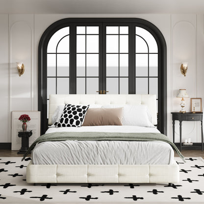Tufted Headboard With Extra-Large Ultra-Soft Cloud Pillow Design - The Sleep Loft - Online Mattress Showroom NYC