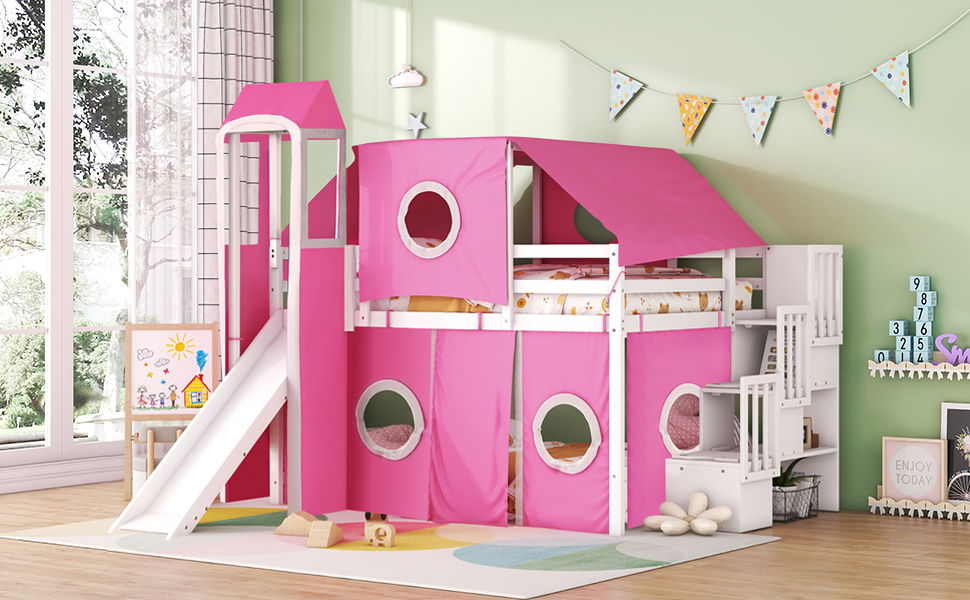 Loft Bed With Tent And Tower - The Sleep Loft - Online Mattress Showroom NYC