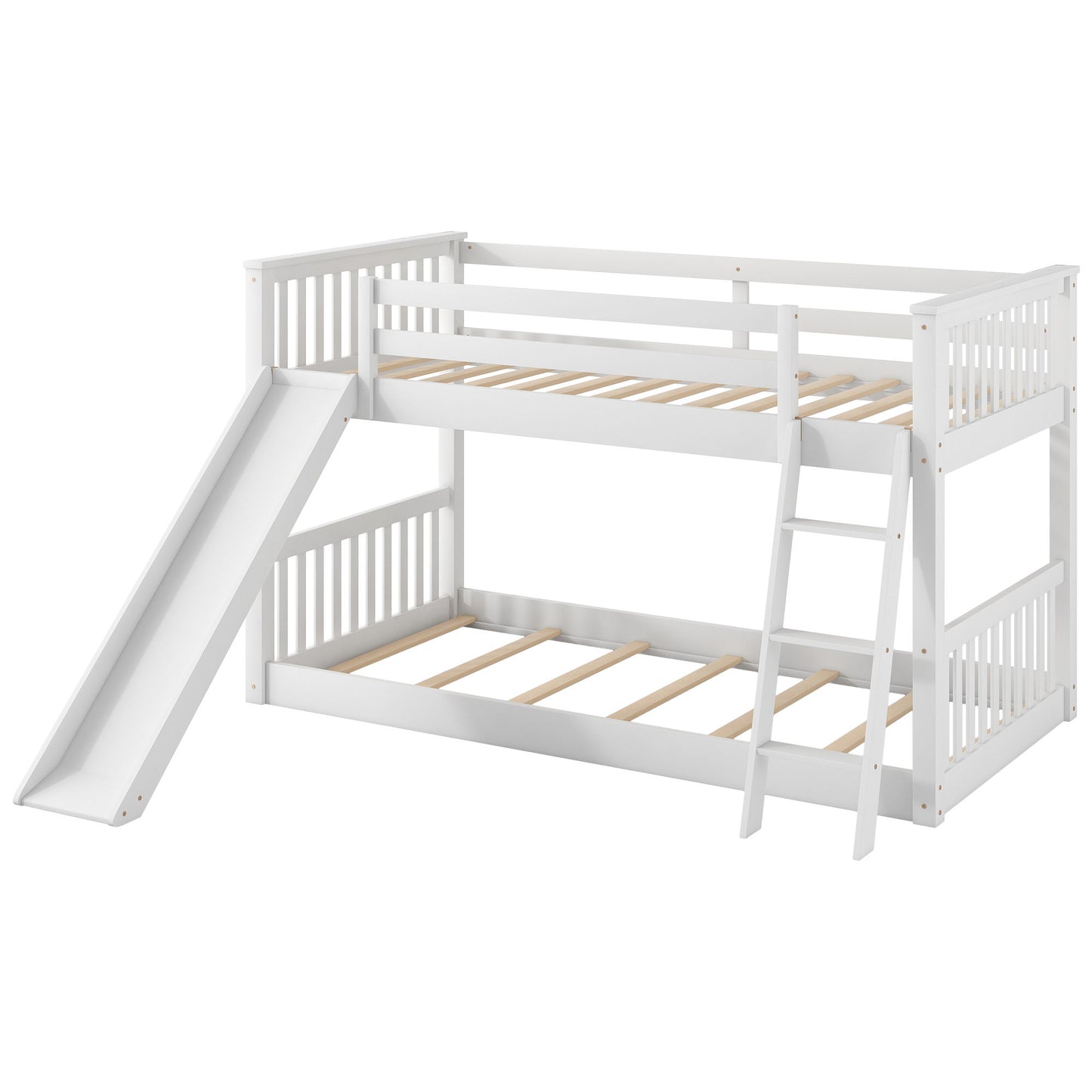 Bunk Bed & Convertible Slide And Ladder - The Sleep Loft - Online Mattress Showroom NYC