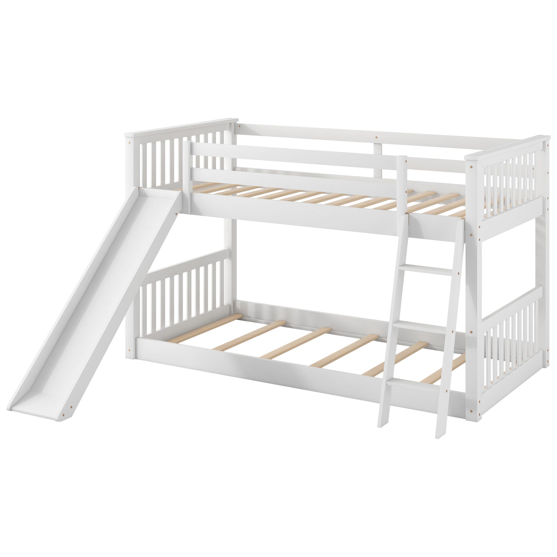 Bunk Bed & Convertible Slide And Ladder - The Sleep Loft - Online Mattress Showroom NYC