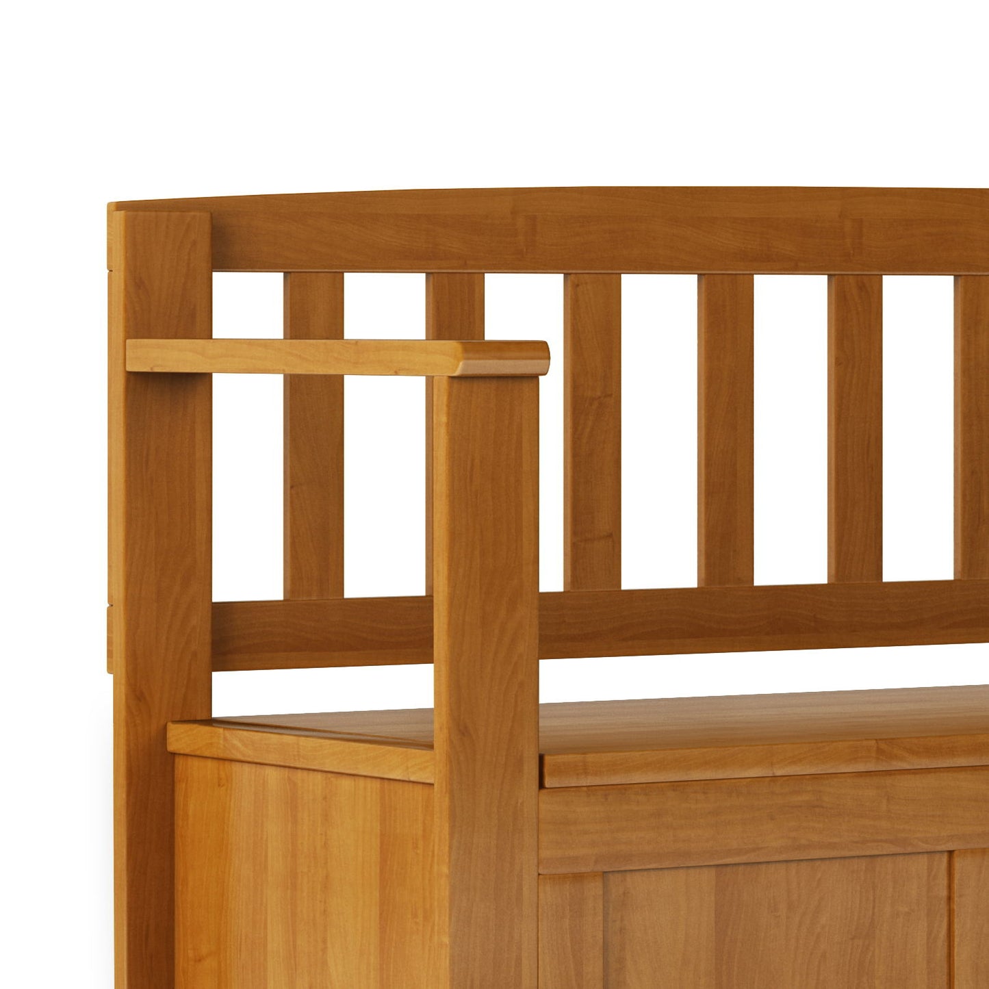 Brooklyn - Handcrafted Entryway Storage Bench - The Sleep Loft - Online Mattress Showroom NYC