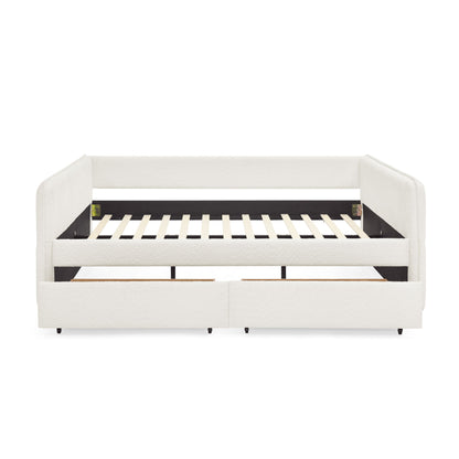 Upholstered Daybed & 2 Drawers - The Sleep Loft - Online Mattress Showroom NYC