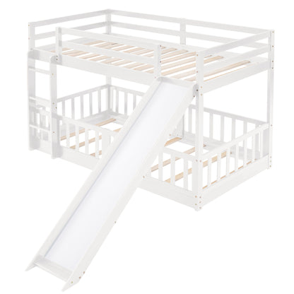Functional Bunk Bed & Convertible Ladder And Slide - The Sleep Loft - Online Mattress Showroom NYC