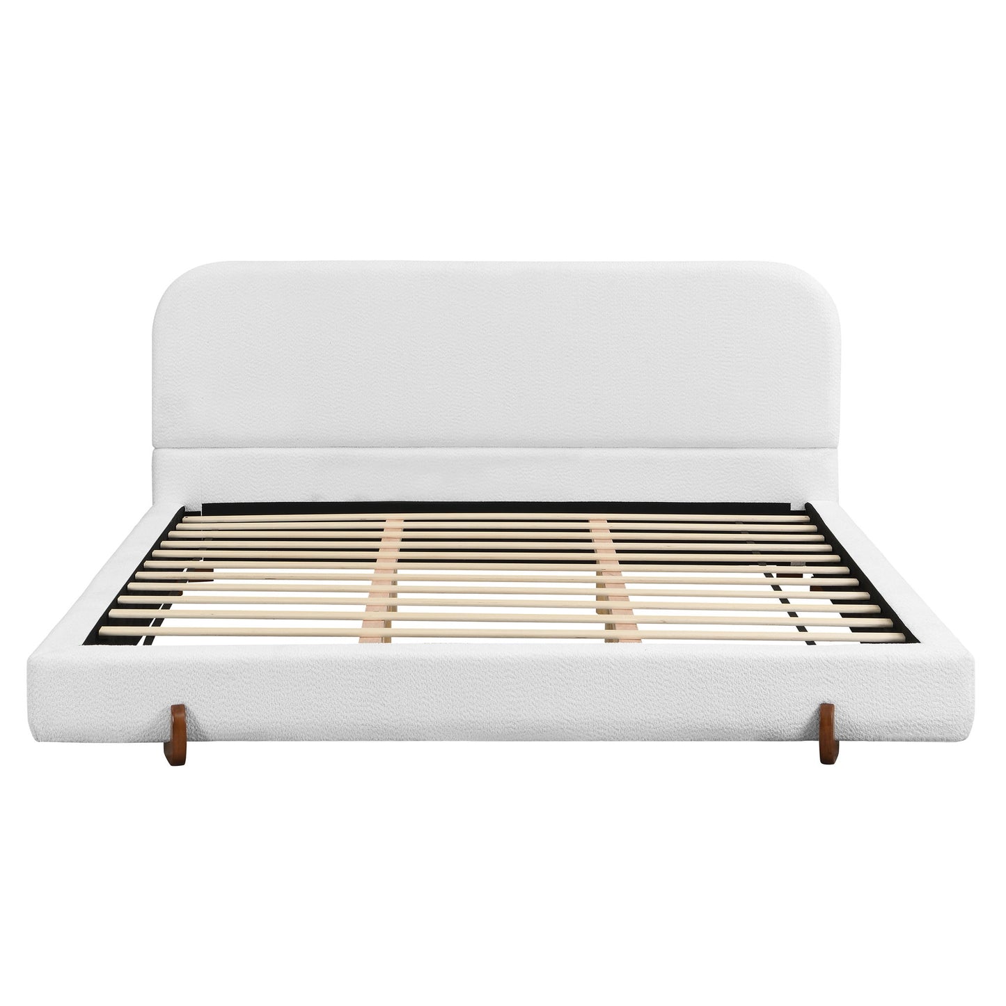 Elegant Upholstered Bed Frame - The Sleep Loft - Online Mattress Showroom NYC