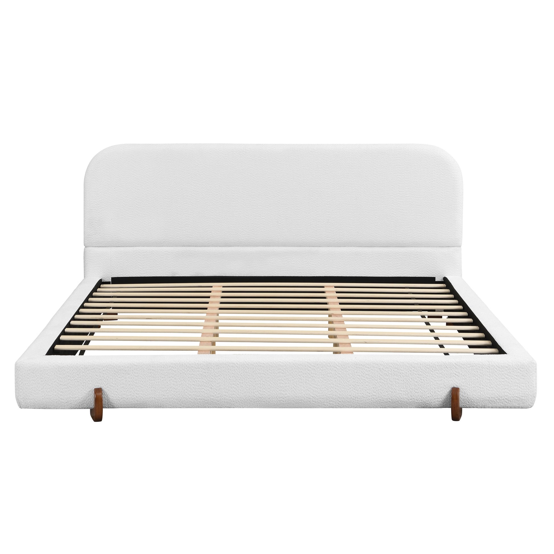 Elegant Upholstered Bed Frame - The Sleep Loft - Online Mattress Showroom NYC